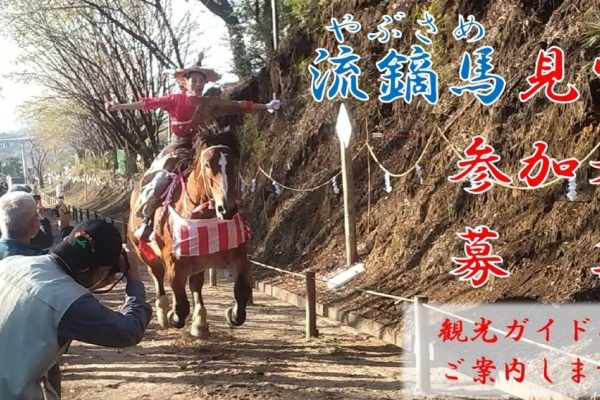 流鏑馬見学参加者募集